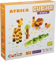 Конструктор от дървени пиксели - Африка - 