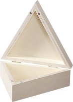 Дървена триъгълна кутия KPC