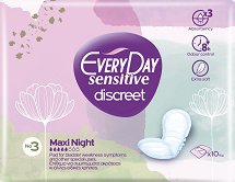 EveryDay Sensitive Discreet Maxi Night - гъба за баня