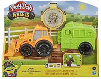 Трактор с ремарке Play-Doh - 