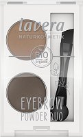Lavera Eyebrow Powder Duo - крем