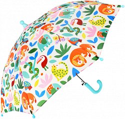 Детски чадър Rex London - Диви животни - 