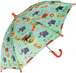 Детски чадър Rex London - Диви животни - 