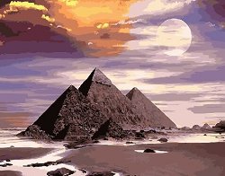 Рисуване по номера Gradientti - Пирамидите в Гиза