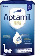 Адаптирано мляко за кърмачета Aptamil Cesar Biotik 1 - 