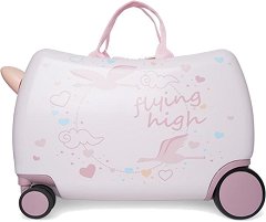 Детски куфар с колелца Tuc Tuc Rosa - 
