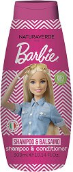 Детски шампоан и балсам 2 в 1 Barbie - 
