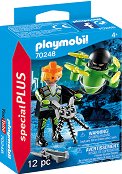 Фигурка - Playmobil Агент с дрон - 