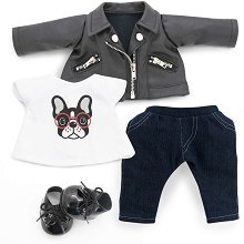 Тениска, дънки, яке и обувки - Cool Boy - играчка
