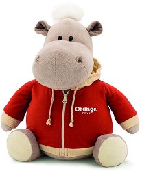 Плюшен хипопотам - Orange Toys - 
