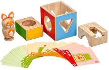 Дървена образователна игра - Lucy & Leo Хитра Лисана - 