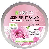 Nature of Agiva Roses Fruit Salad Nourishing Sugar Scrub - тоалетно мляко