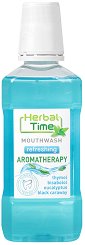 Herbal Time Aromatherapy Mouthwash - пяна