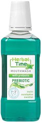 Herbal Time Prebiotic Mouthwash - пяна