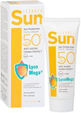 Leganza Sun Protective Face Cream SPF 50+ - пяна