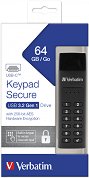 USB 3.2   64 GB Verbatim Keypad Secure