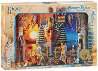 Египетски саркофаг - пъзел