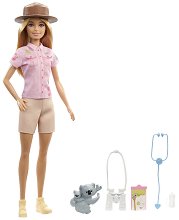 Кукла Барби професия зоолог - Mattel - фигура