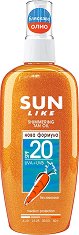 Sun Like Shimmering Tan Oil SPF 20 - мляко за тяло
