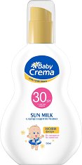 Baby Crema Sun Milk - мокри кърпички