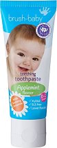 Brush Baby Applemint Fluoride Teething Toothpaste - паста за зъби
