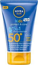 Nivea Sun Kids Protect & Care 5 in 1 Lotion SPF 50+ - продукт