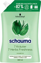 Schauma 7 Herbs Freshness Shampoo - душ гел