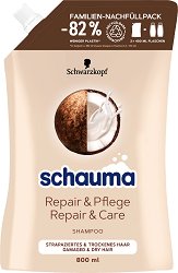Schauma Repair & Care Shampoo - пяна