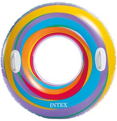 Надуваем детски пояс Intex - надуваем пояс