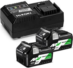 Акумулаторна батерия и зарядно HiKOKI (Hitachi) 36 / 18 V, 2.5 / 5 Ah - 