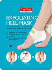 Purederm Exfoliating Heel Mask - мокри кърпички