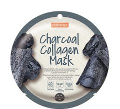 Purederm Charcoal Collagen Mask - спирала