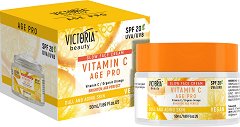 Victoria Beauty Age Pro Vitamin C Glow Face Cream SPF 20 - серум