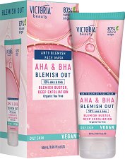 Victoria Beauty Blemish Out AHA & BHA Face Mask - продукт