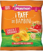 Снакс с домат и морков Plasmon Paff - продукт