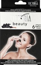 Victoria Beauty Deep Cleansing Nose Pore Strips - маска