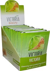 Victoria Beauty Cleansing and Conditioning Tissues - мляко за тяло