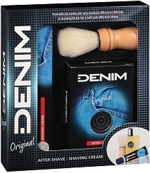 Подаръчен комплект за мъже Denim Original - крем