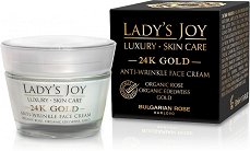 Bulgarian Rose Lady's Joy Luxury 24K Gold Face Cream - крем