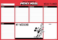 Седмичен планер за деца - Mickey Mouse - раница
