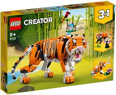 LEGO Creator - Величествен тигър 3 в 1 - образователен комплект