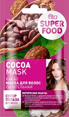 Подхранваща маска за коса с какао Fito Cosmetic - масло