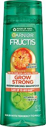 Garnier Fructis Grow Strong Reinforcing Shampoo - гребен