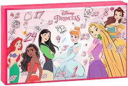 Детски адвент календар с гримове Disney Princess - 