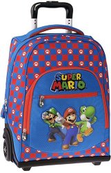 Ученическа раница с колелца Super Mario - раница