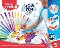 Комплект за рисуване Maped Blow pen