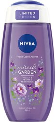 Nivea Miracle Garden Violet & Peonies Shower - душ гел
