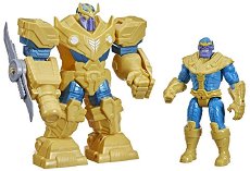 Екшън фигура Hasbro - Танос с оръжие и броня - несесер