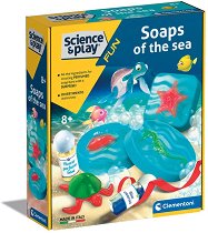 Лаборатория за морски сапуни Clementoni - играчка