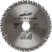 Циркулярен диск за дърво Wolfcraft